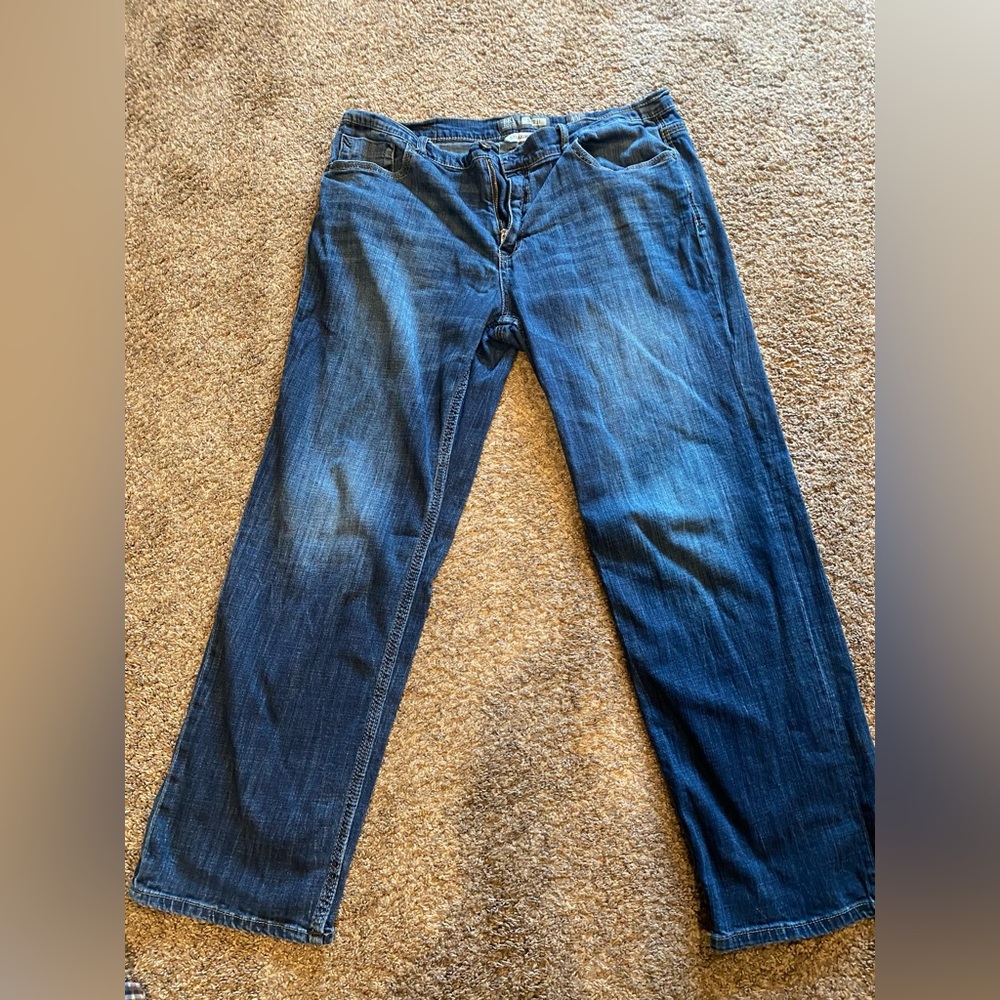 BKE Mens Seth Straight Leg 40L Jeans